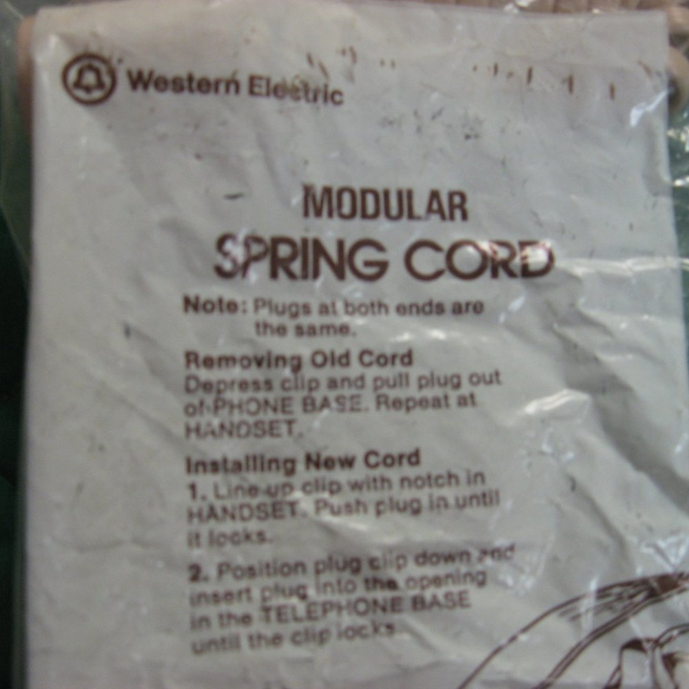 Modular Spring Cord phone - Picture 4 of 4